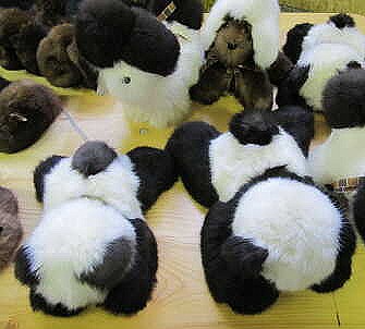 Kuscheltiere, Handarbeit der Frauengruppe i 21